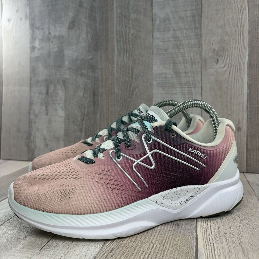 Karhu Fusion 3.0 Ortix Hivo Womens Size 8 W Running Shoes Athletic Sneakers Pink